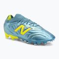 Scarpe da calcio New Balance Tekela Team Low V5 FG metallic blue/alkaline green/team navy