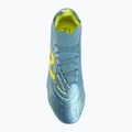 Scarpe da calcio New Balance Tekela Team Low V5 FG metallic blue/alkaline green/team navy 5