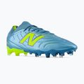 Scarpe da calcio New Balance Tekela Team Low V5 FG metallic blue/alkaline green/team navy