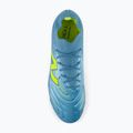Scarpe da calcio New Balance Tekela Team Low V5 FG metallic blue/alkaline green/team navy 5