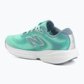 Scarpe da corsa donna New Balance 411's V4 bright mint/zinc blue/silver metallic 3