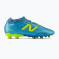 Scarpe da calcio bambino New Balance Tekela Team V5 FG metallic blue/alkaline green 2