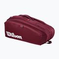 Borsa da tennis Wilson Defyer Racket Bag 9Pk V1 red