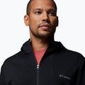 Felpa da trekking da uomo Columbia Tech Spacer Knit Hoodie black/black 6