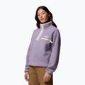 Felpa in pile da donna Columbia Helvetia II Cropped Half Snap Fleece shale purple/lavender haze/citron haz 4