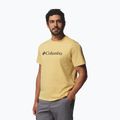 Maglietta da uomo Columbia CSC Basic Logo Tee sand dune/gem columbia