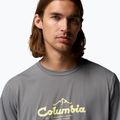 Maglietta da uomo Columbia Zero Rules Light Graphic Crew city grey/scripted peaks 5