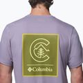Maglietta da uomo Columbia CSC Basic Logo Back Tee shale purple/linework c badge 6