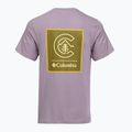 Maglietta da uomo Columbia CSC Basic Logo Back Tee shale purple/linework c badge 2