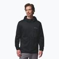 Felpa da trekking da uomo Columbia Tall Heights Hdd Grid Fleece Full Zip black
