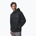 Felpa da trekking da uomo Columbia Tall Heights Hdd Grid Fleece Full Zip black 4