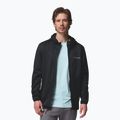Felpa da trekking da uomo Columbia Tall Heights Hdd Grid Fleece Full Zip black 5