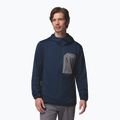 Felpa da trekking da uomo Columbia Tall Heights Hdd Grid Fleece Full Zip collegiate navy/city grey 5
