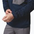 Felpa da trekking da uomo Columbia Tall Heights Hdd Grid Fleece Full Zip collegiate navy/city grey 7