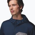 Felpa da trekking da uomo Columbia Tall Heights Hdd Grid Fleece Full Zip collegiate navy/city grey 8