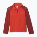 Pile felpato bambino Columbia Glacial Half Zip super sonic/red oxide