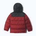 Giacca imbottita per bambini Columbia Puffect Hooded Red Oxide/Black 2