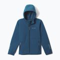 Giacca softshell per bambini Columbia Ascender Hooded Softshell phoenix blue