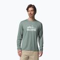 Longsleeve da uomo Columbia Parsons Point LS Graphic Tee sedona sage heather framed peakscape