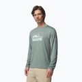 Longsleeve da uomo Columbia Parsons Point LS Graphic Tee sedona sage heather framed peakscape 4