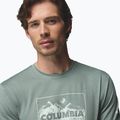 Longsleeve da uomo Columbia Parsons Point LS Graphic Tee sedona sage heather framed peakscape 5