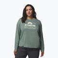 Longsleeve da donna Columbia Parsons Point LS Graphic Tee sedona sage heather/all terrain