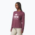 Longsleeve da donna Columbia Parsons Point LS Graphic Tee antique mauve heather/all terrain 4