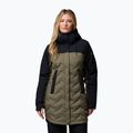 Piumino da donna Columbia Mountain Croo III Mid Down stone green/black