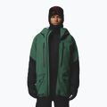 Giacca da sci da uomo Columbia Platinum Peak Insulated rain forest/black 6