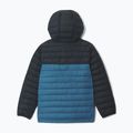 Giacca per bambini Columbia Powder Lite II Hooded phoenix blue/black 2
