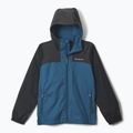 Giacca impermeabile per bambini Columbia Rainy Trails III Fleece Lined phoenix blue/black