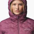 Piumino donna Columbia Delta Ridge II Long Down antique mauve 6