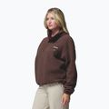 Pile donna Columbia Helvetia II Cropped Half Snap Fleece tobacco 4