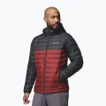 Giacca uomo Columbia Powder Lite II Hooded red oxide/shark 5