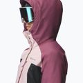Giacca da sci da donna Columbia Snowy Summit Ins mineral pink/black/antique mauve x dye 7