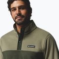 Pile uomo Columbia Steens Mountain Half Snap II stone green/greenscape 5