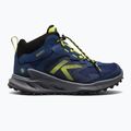 Scarponcini da trekking per bambini KEEN Zionic Mid Wp naval academy/evening primrose