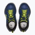 Scarponcini da trekking per bambini KEEN Zionic Mid Wp naval academy/evening primrose 3