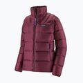 Piumino donna Patagonia Fitz Roy Down berry fig 7