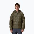 Giacca imbottita da uomo Patagonia Hi-Loft Nano Puff Hoody basin green