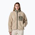 Giacca antivento da donna Patagonia Classic Retro-X dark natural w/river rock green