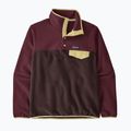 Pile donna Patagonia Lightweight Synchilla Snap-T Pullover den brown