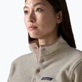 Pile donna Patagonia Lightweight Synchilla Snap-T Pullover oatmeal heather w/moonrise taupe 5