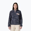 Pile donna Patagonia Lightweight Synchilla Snap-T Pullover smudge: smolder blue