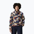 Pile donna Patagonia Lightweight Synchilla Snap-T Pullover smudge: smolder blue
