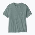 T-shirt da uomo Patagonia Daily Pocket Tee blue sage