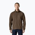 Felpa da trekking uomo Patagonia Better Sweater Fleece marlow brown rib knit