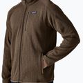 Felpa da trekking uomo Patagonia Better Sweater Fleece marlow brown rib knit 4