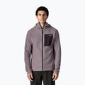 Felpa da trekking uomo Patagonia R1 Air Full-Zip Hoody may grey