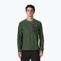 Felpa da uomo Patagonia R1 Air Crew treeline green